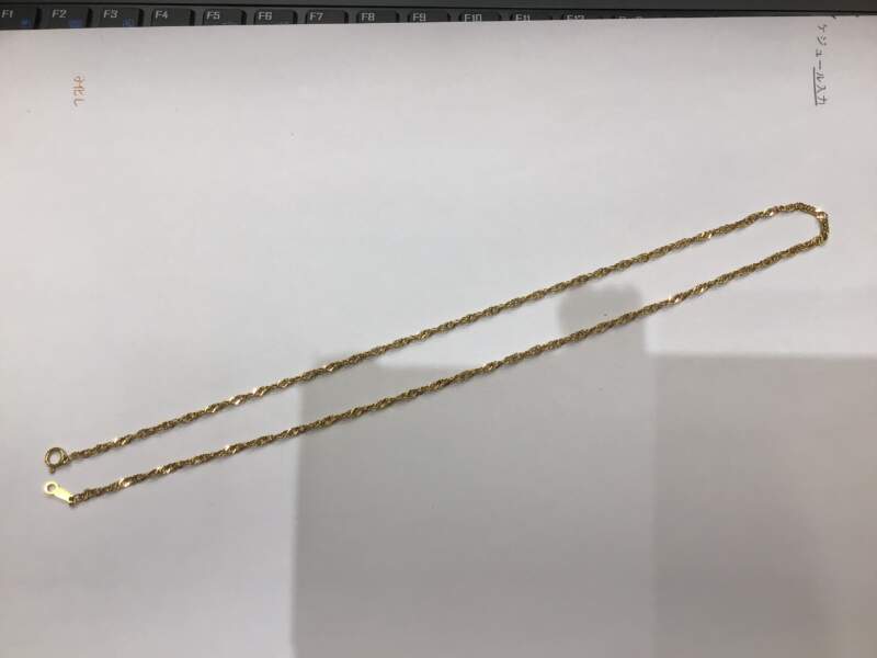 K18金 ネックレス お買い取り致しました