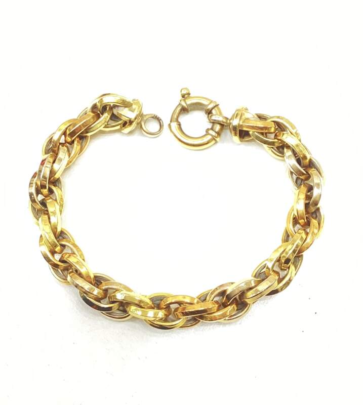 18KT ITALY ブレスレット 高価買取中。