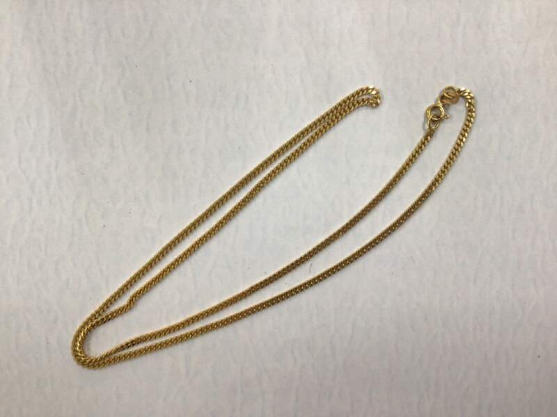 18金 イエローゴールド ネックレス をお買取しました。