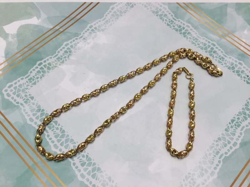 k18 ネックレス ブレスレット をお買取致しました。