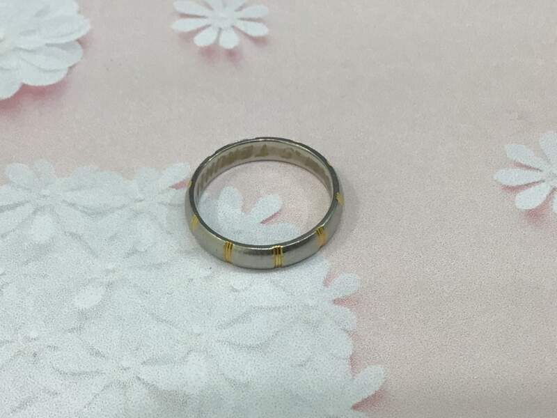 プラチナ 18金 リング お買取しました。