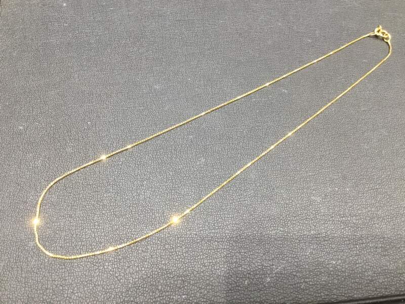 18金 ネックレス をお買取り致しました