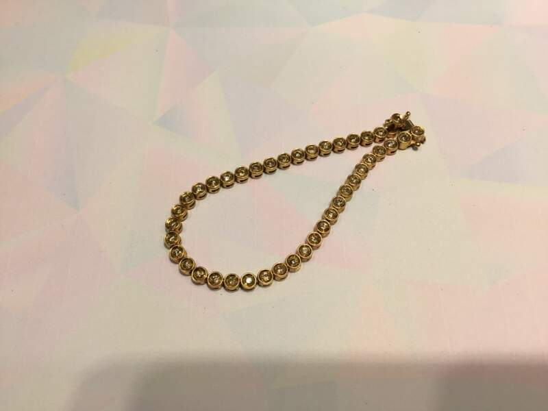 18金 ブレスレット 2ct お買取しました。
