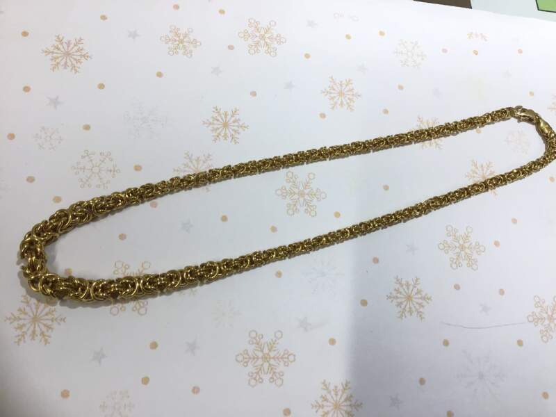 K 18ネックレスをお買取致しました。