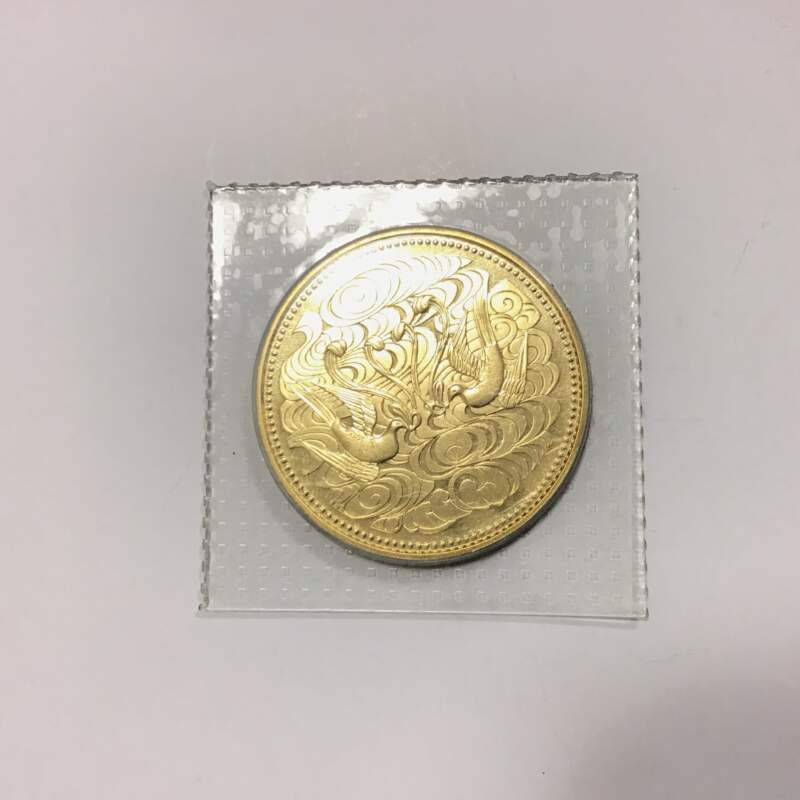24金 昭和天皇ご在位60年記念金貨 をお買取しました。