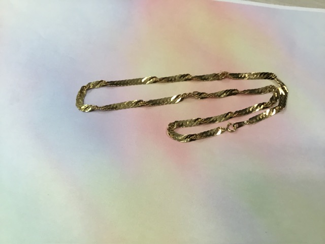 18金 ネックレス をお買取しました。
