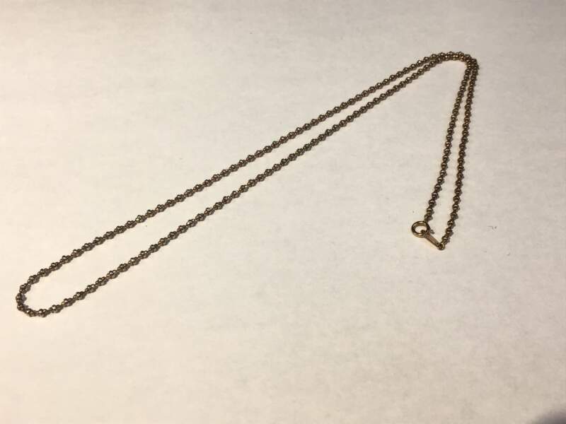 18金 ネックレス をお買取しました。