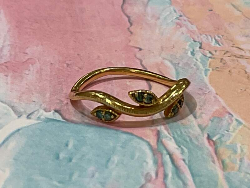 18金 イエローゴールド リング をお買取しました。