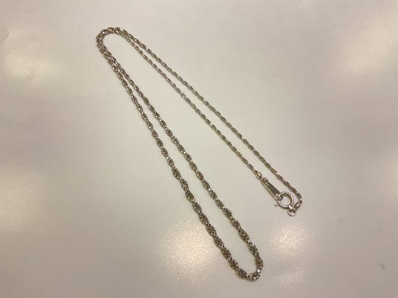 プラチナ ネックレス をお買取しました。