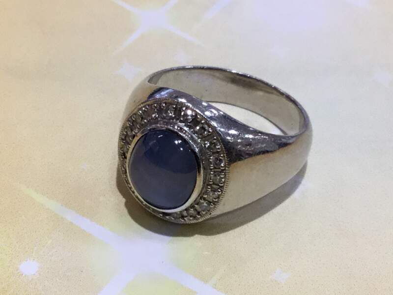 PT900 色石リング💍