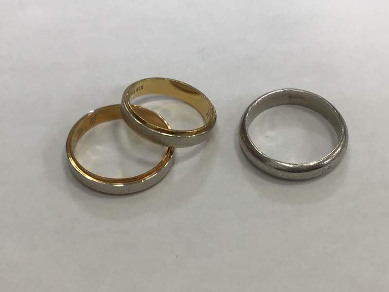 コンビ結婚指輪お買取いたしました。