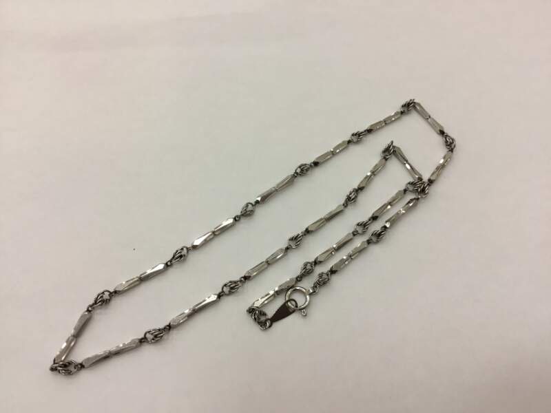 プラチナ ネックレス をお買取しました。