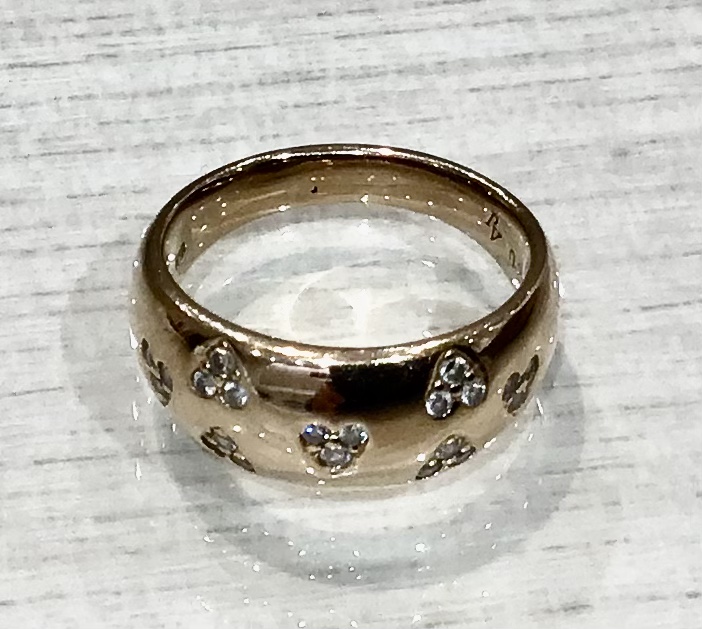 K18 18金 ダイヤリング 指輪 ダイヤモンド お買取致しました👸✨