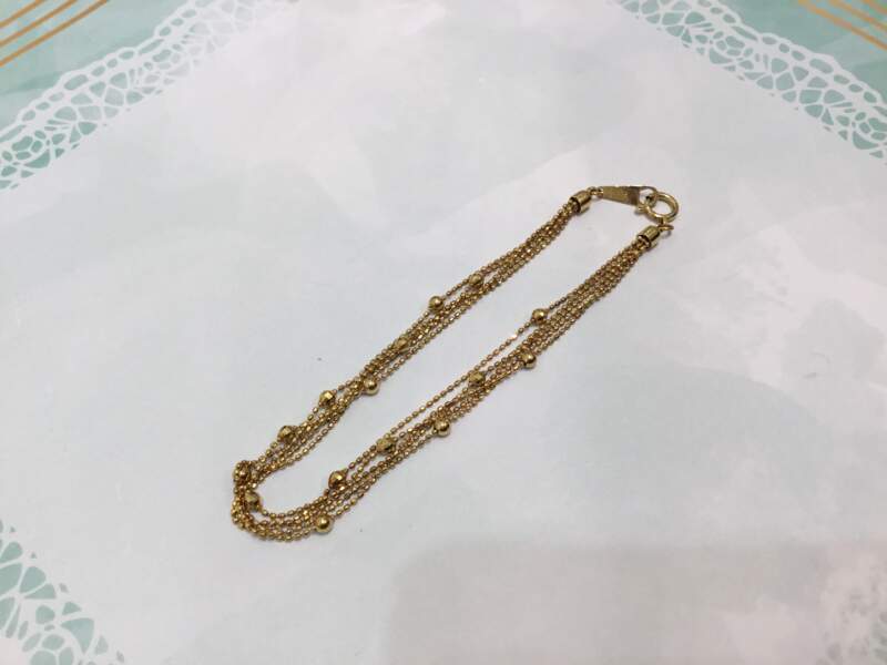 k18 ブレスレット をお買い取りしました。