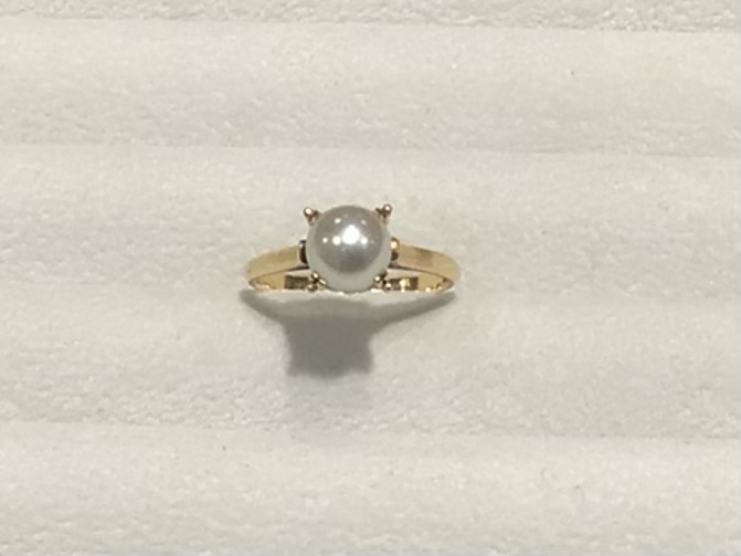 K18 パールリング をお買取致しました