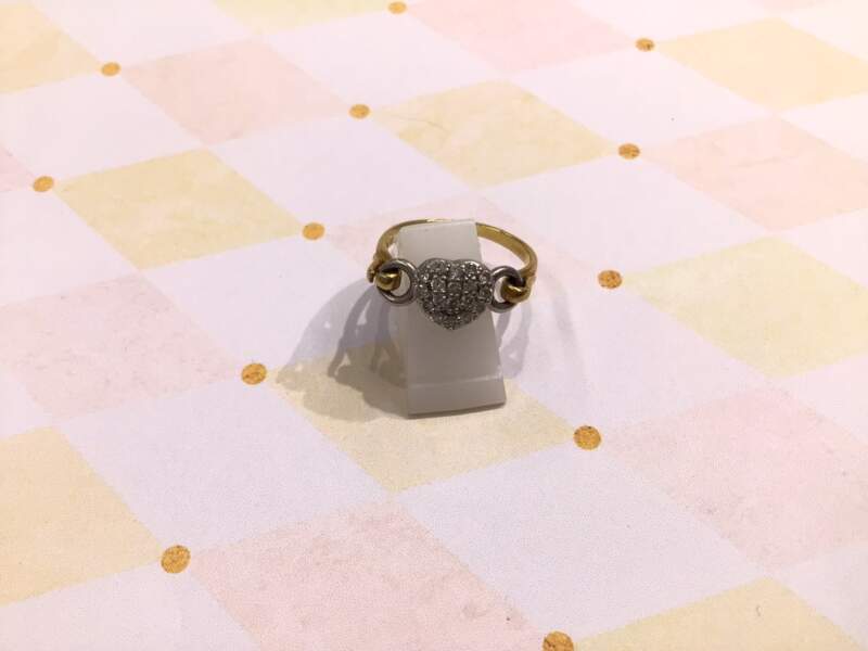 18金 イエローゴールド プラチナ コンビ リング 買取しました💁🏻♀️