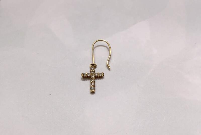 k18 ダイヤピアス をお買取りしました。