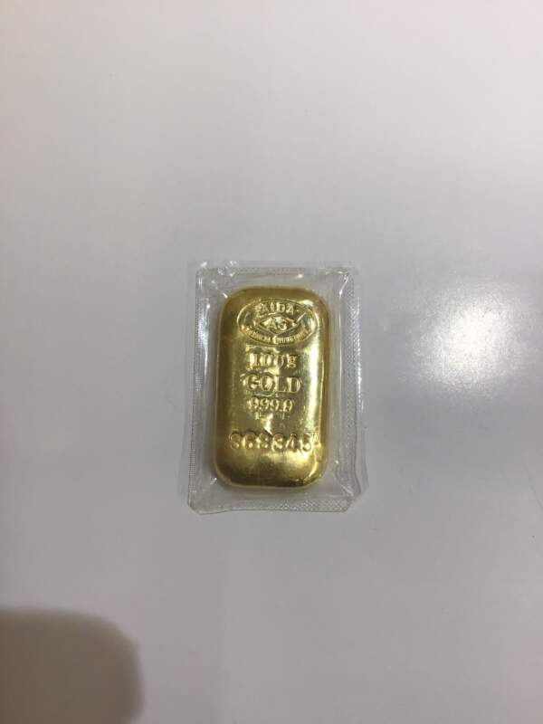 24金 インゴットをお買い取り致しました。