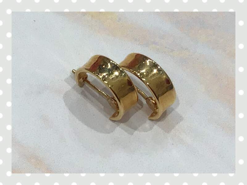 18金 イエローゴールド ピアス をお買取致しました。