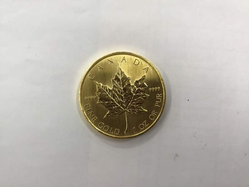 24金 メープルコイン をお買取りしました。