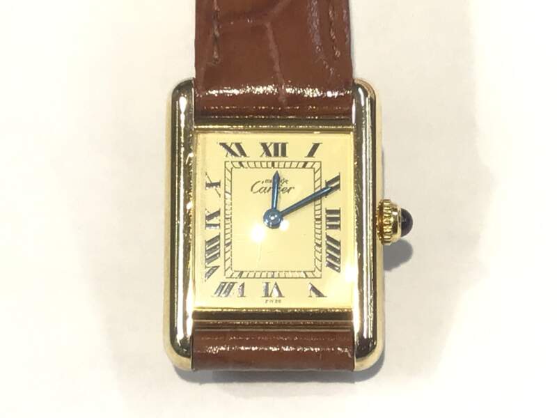 Cartier 時計 をお買取しました。