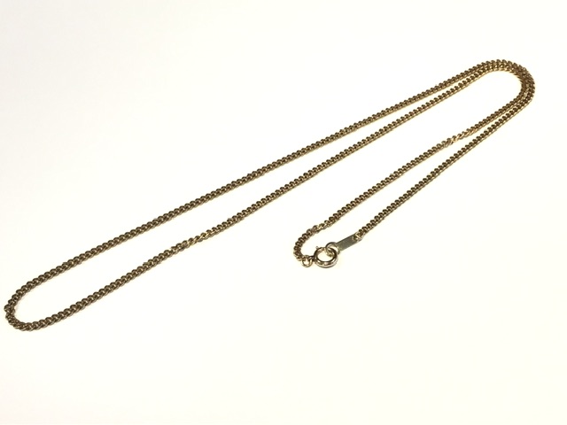 18金イエローゴールド キヘイネックレスをお買取しました。