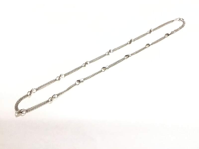 18金WG ネックレス をお買取り致しました。