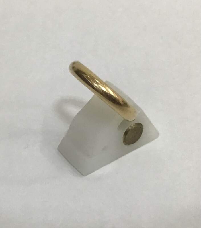 K18 イエローゴールド リング お買取しました。
