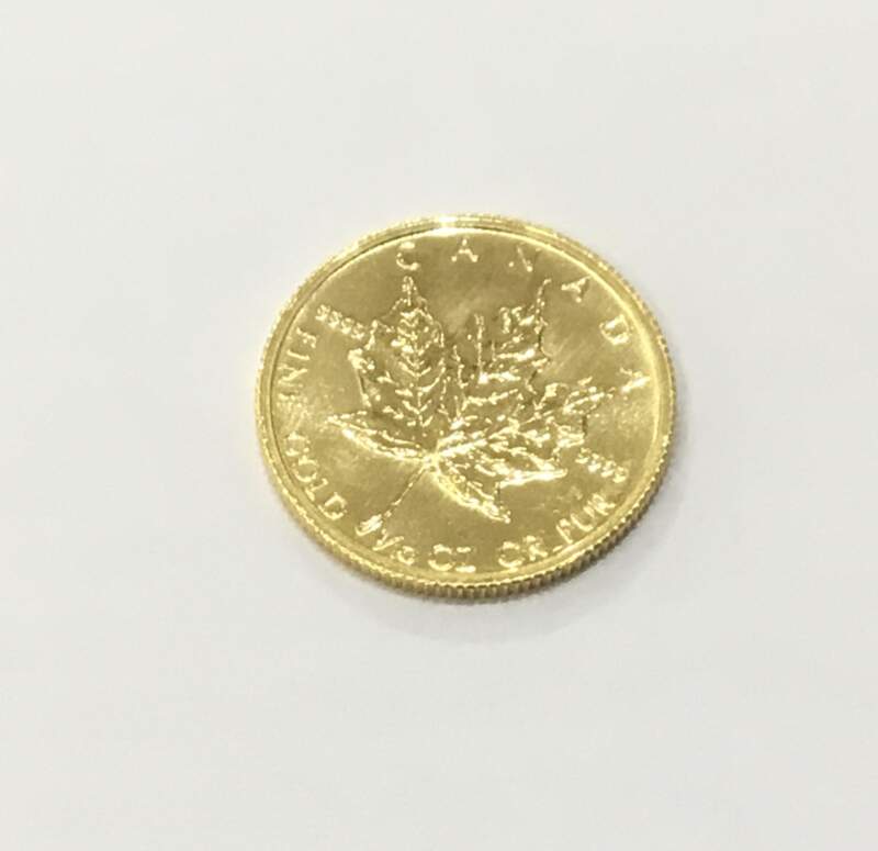 24金 メープル 1/10OZ をお買取しました。