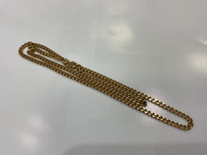 18金 イエローゴールド ネックレス をお買取しました。