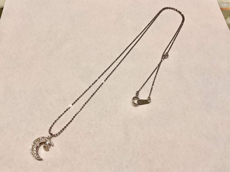 ダイヤモンド 18金 イエローゴールド ネックレス をお買取しました。