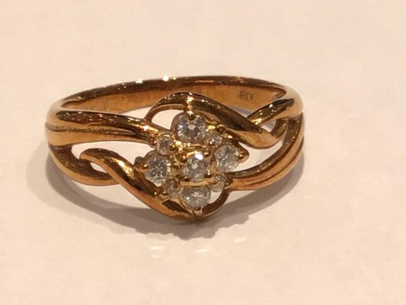 K18 ダイヤモンド リング お買取り致しました✨