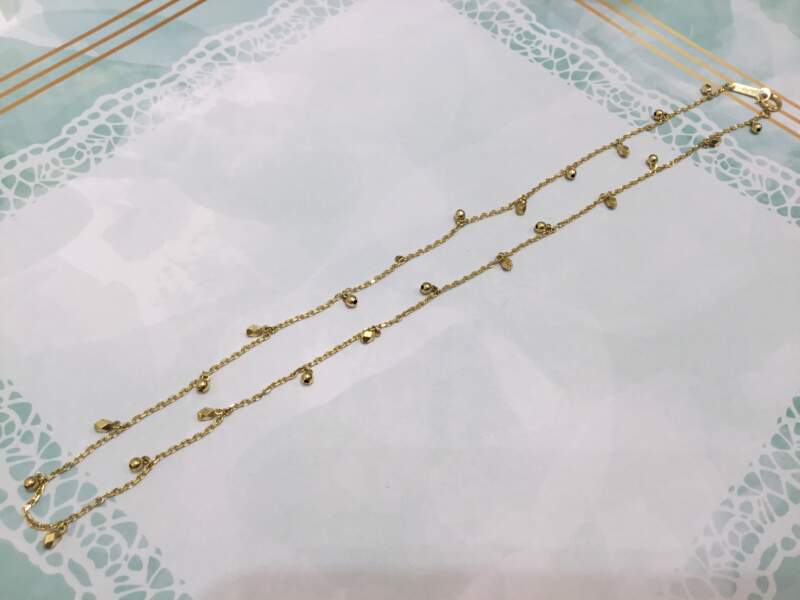 k18ネックレス をお買取りしました。