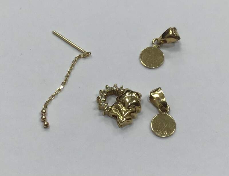 K18ペンダントを お買い取りしました。