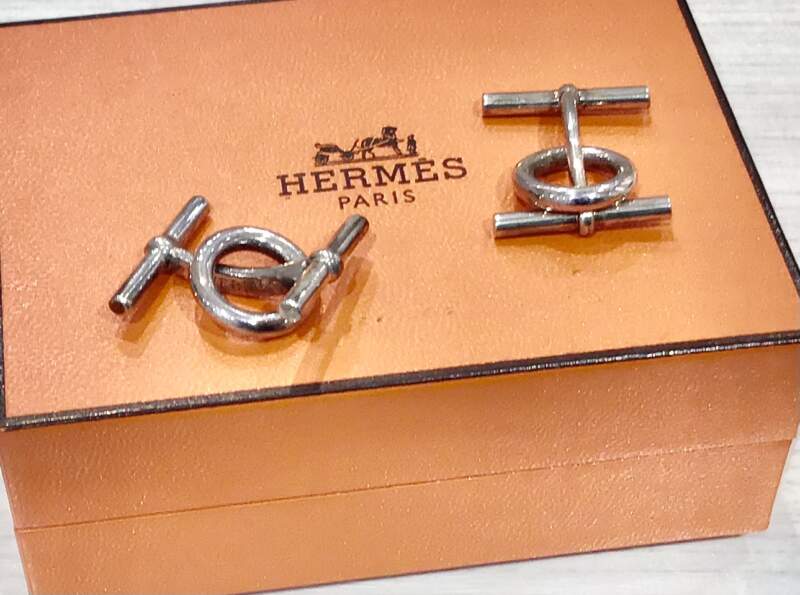 エルメス HERMES カフス お買取致しました👸