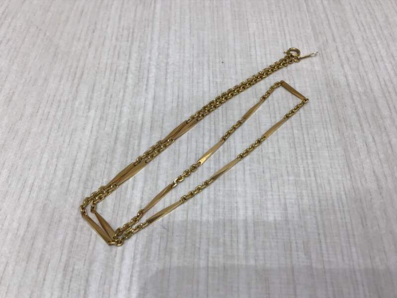 K18 ネックレス ネックレス(キリコ) 買取り致しました。