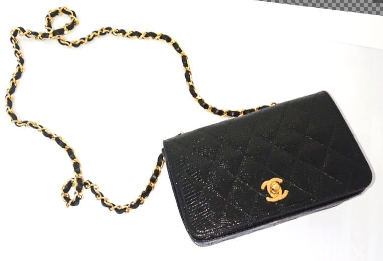 CHANEL チェーンショルダー リザード お買取りしました。