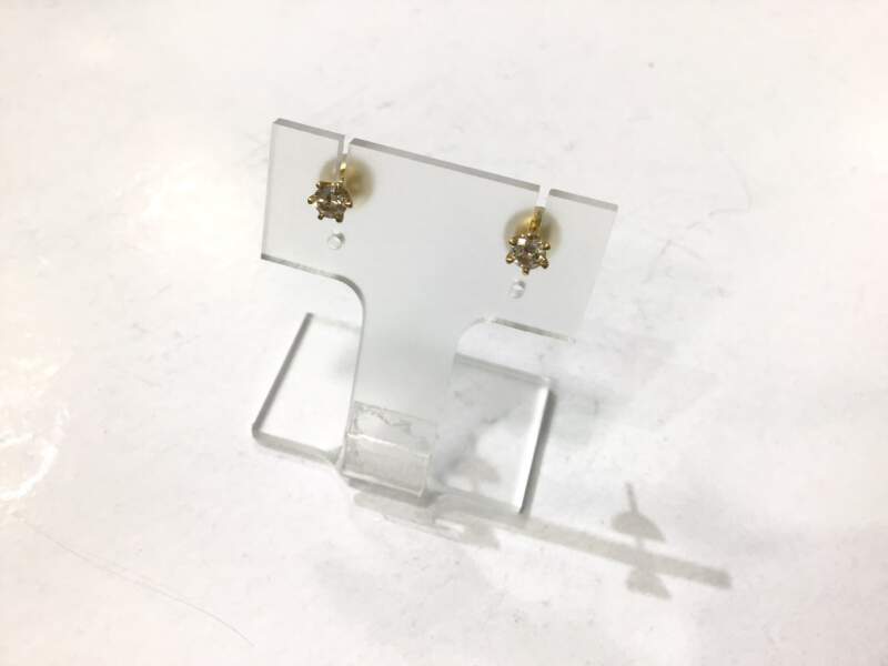 18金 ピアス をお買取致しました