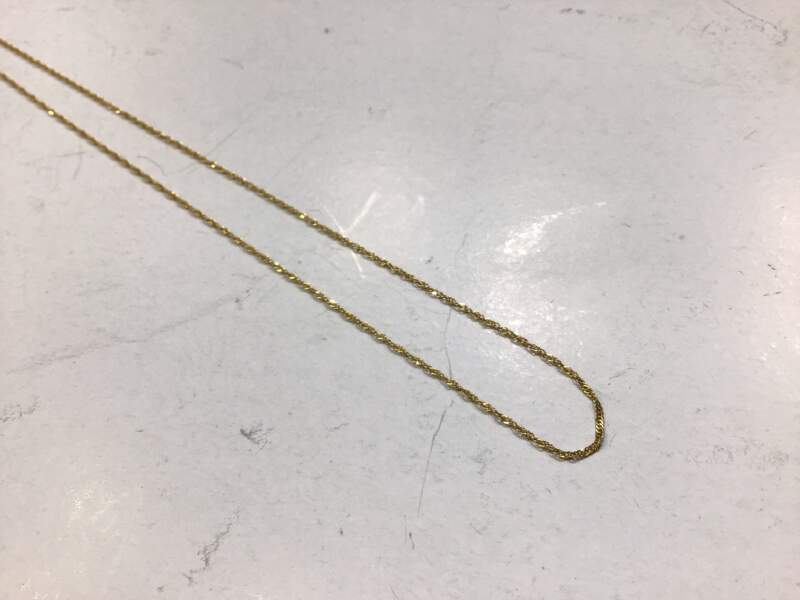 18金 ネックレス をお買取致しました