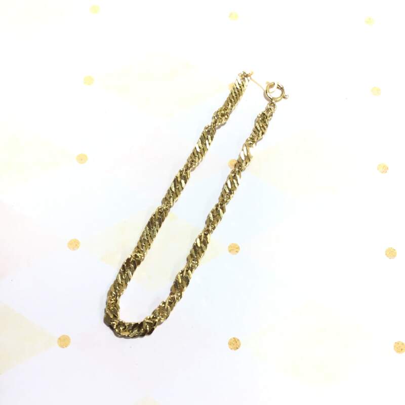 18金 ブレスレットをお買取致しました。