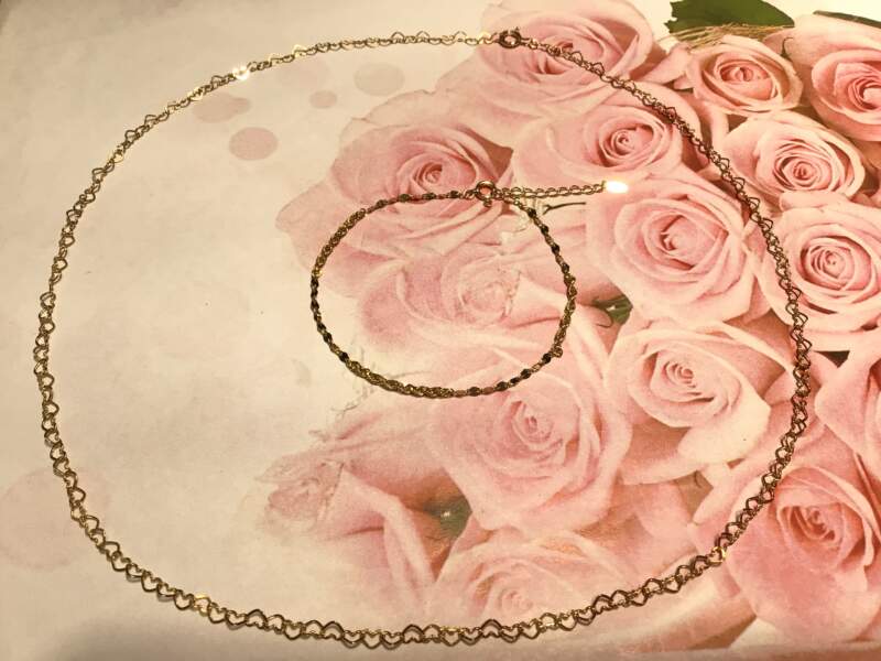 ✨18金 イエローゴールド ネックレス ブレスレット 2点をお買取りしました✨