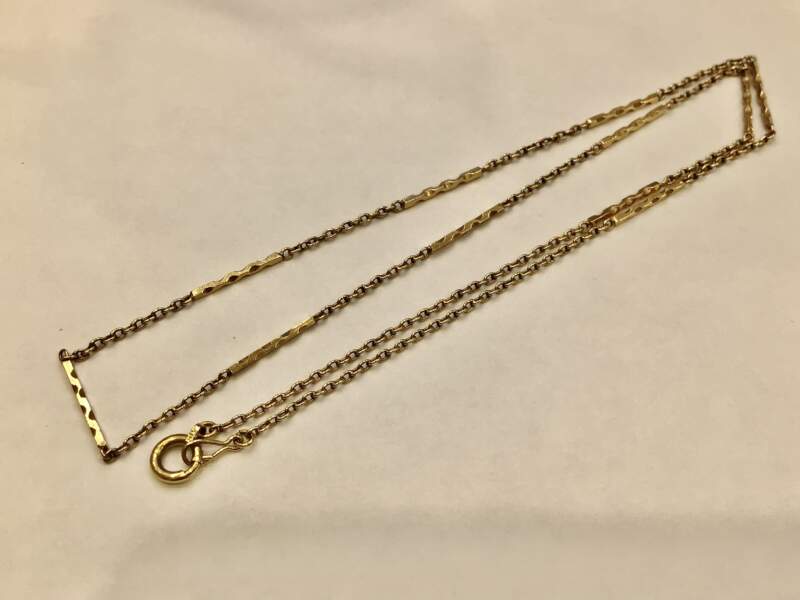 18金 ネックレス をお買取しました。
