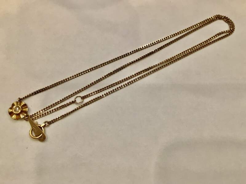 18金 プチネックレス をお買取しました。