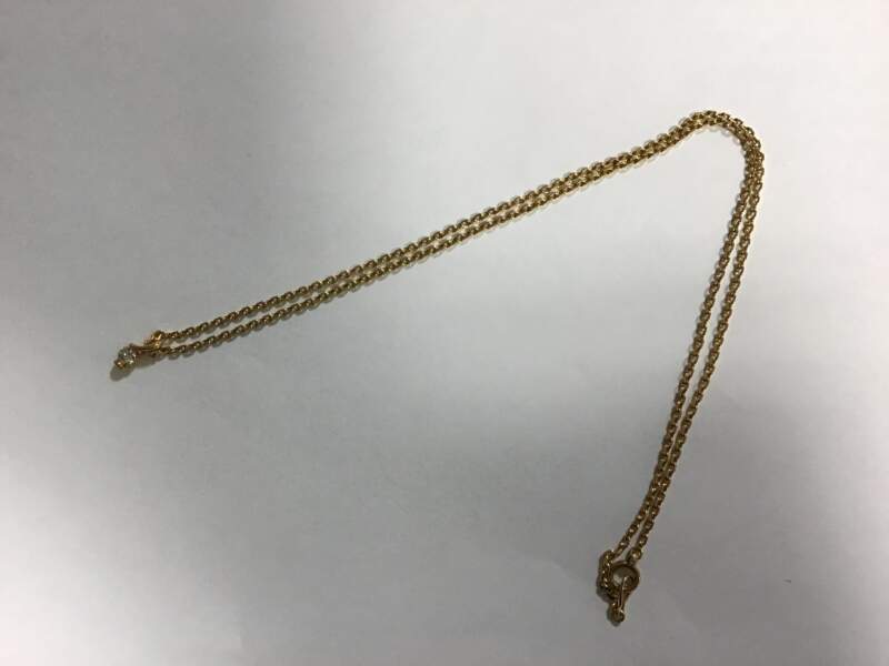 18金 ネックレス をお買い取りしました。