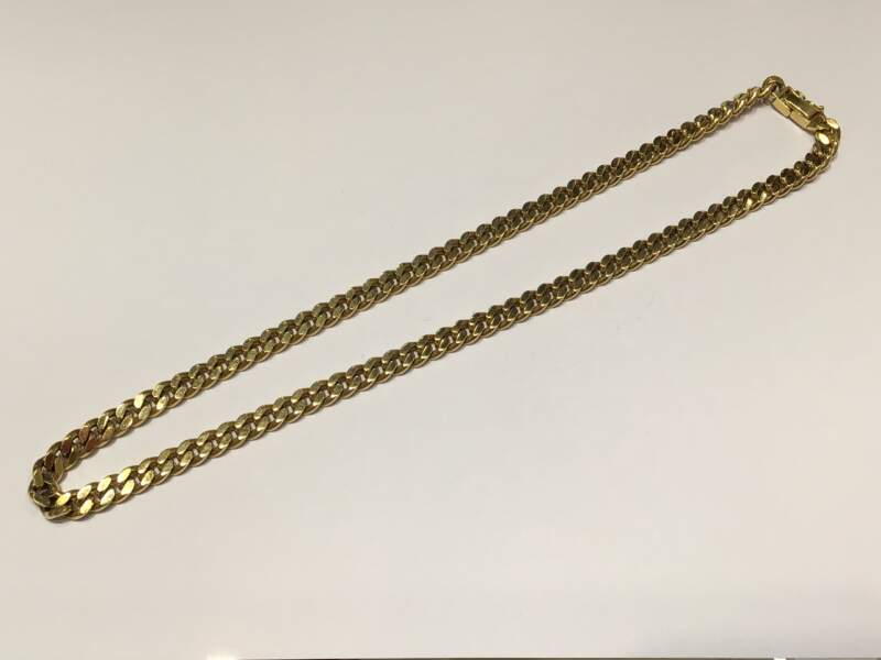 18金 イエローゴールド 喜平 ネックレス をお買取しました。