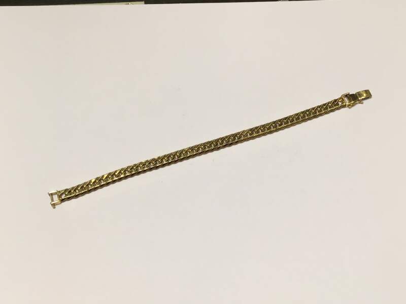 18金 イエローゴールド キヘイ ブレスレット をお買取しました。