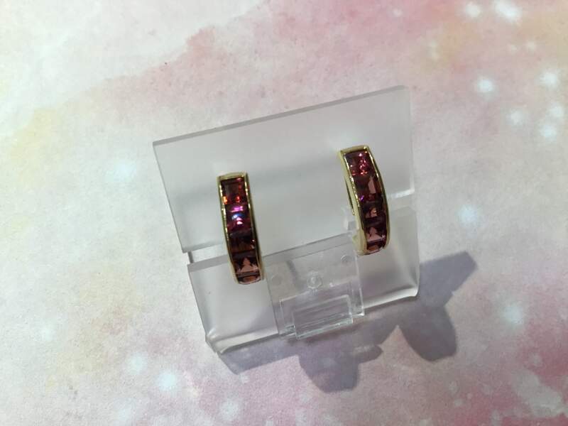 18K ピアス お買取しました。