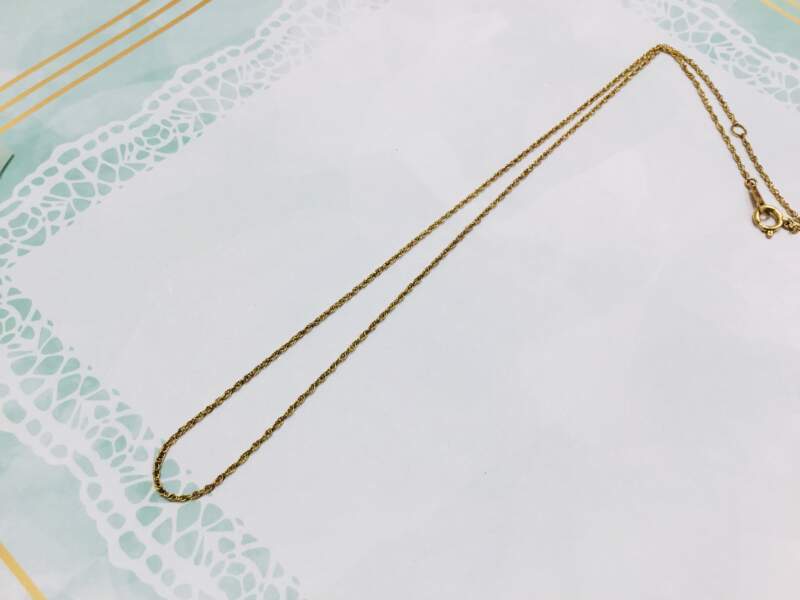 k18 ネックレス お買取り致しました