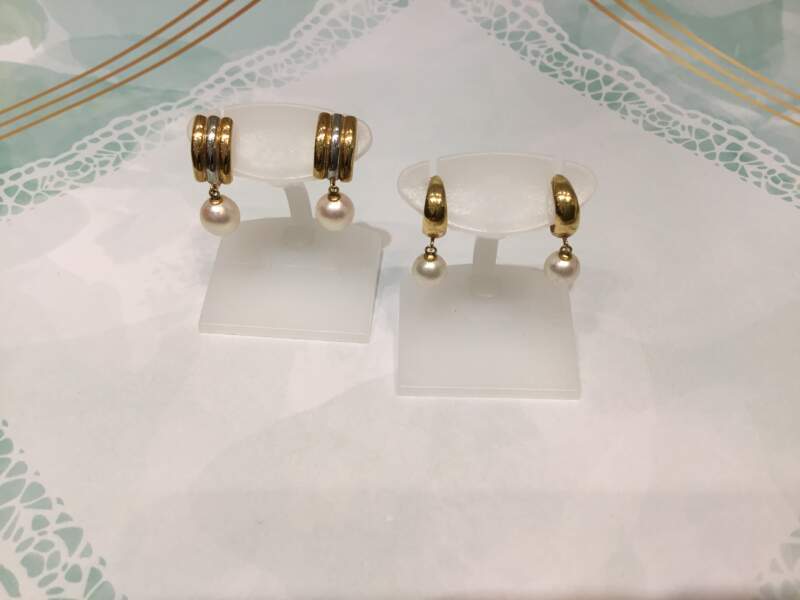 K18Pt950、K18 イヤリング をお買い取りしました。