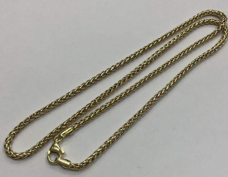 K18ネックレスを お買い取りしました。